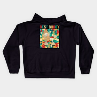 Best Buddy Poodles Kids Hoodie